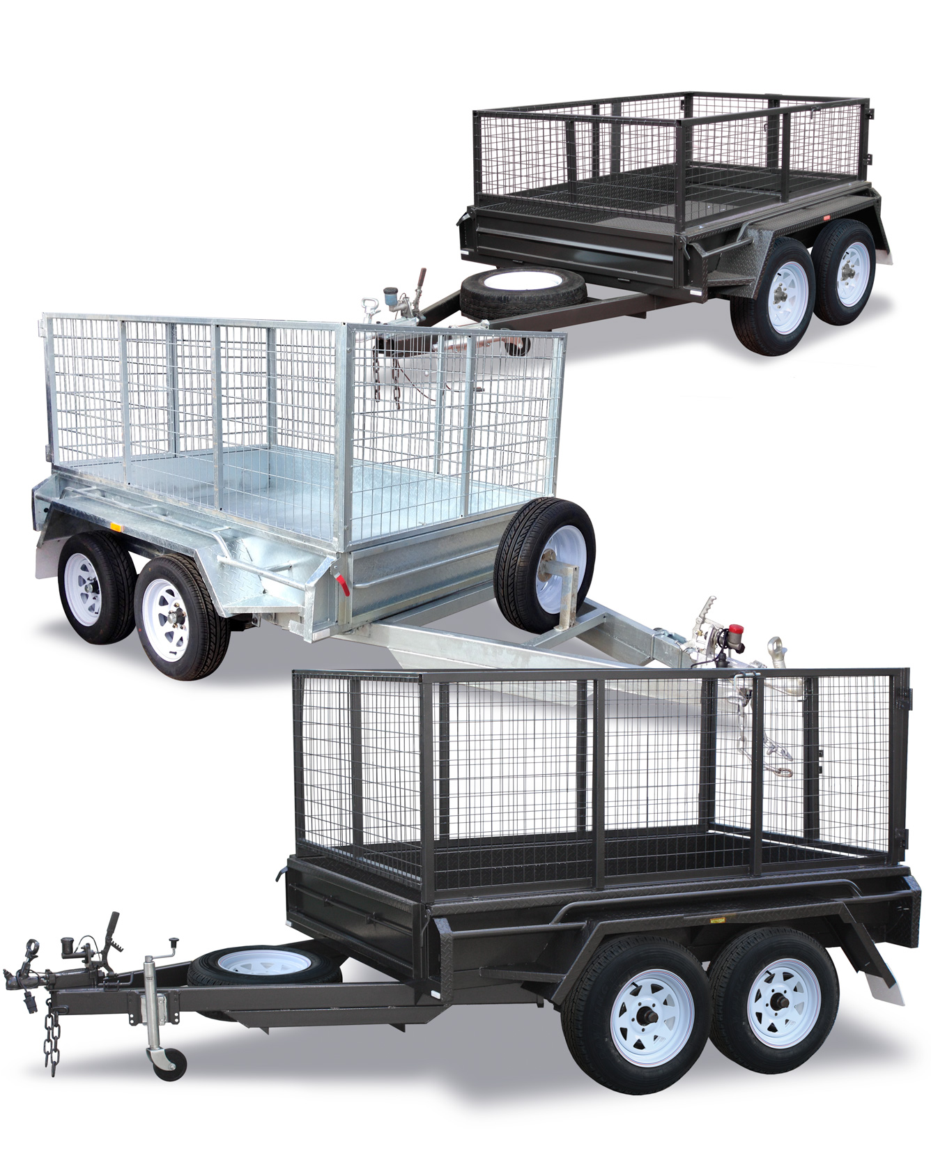 Tandem Caged Trailer For Sale Traralgon